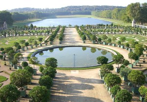 Ook het park dat bij Versailles hoort is enorm. 