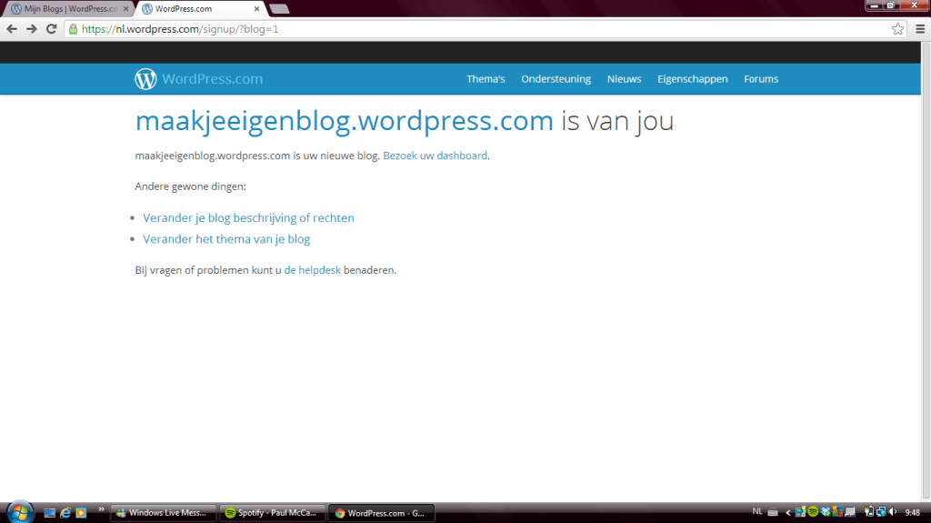 Maak je eigen blog5