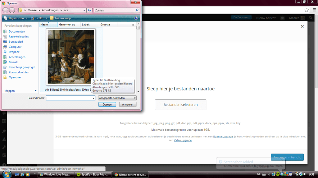 Kies een afbeelding om te uploaden. 