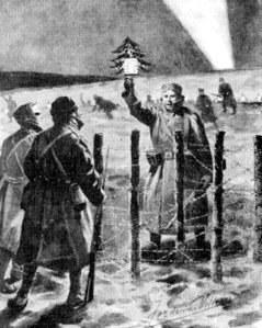 Kerstmis tijdens de eerste wereldoorlog
