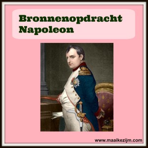bronnenopdracht napoleon